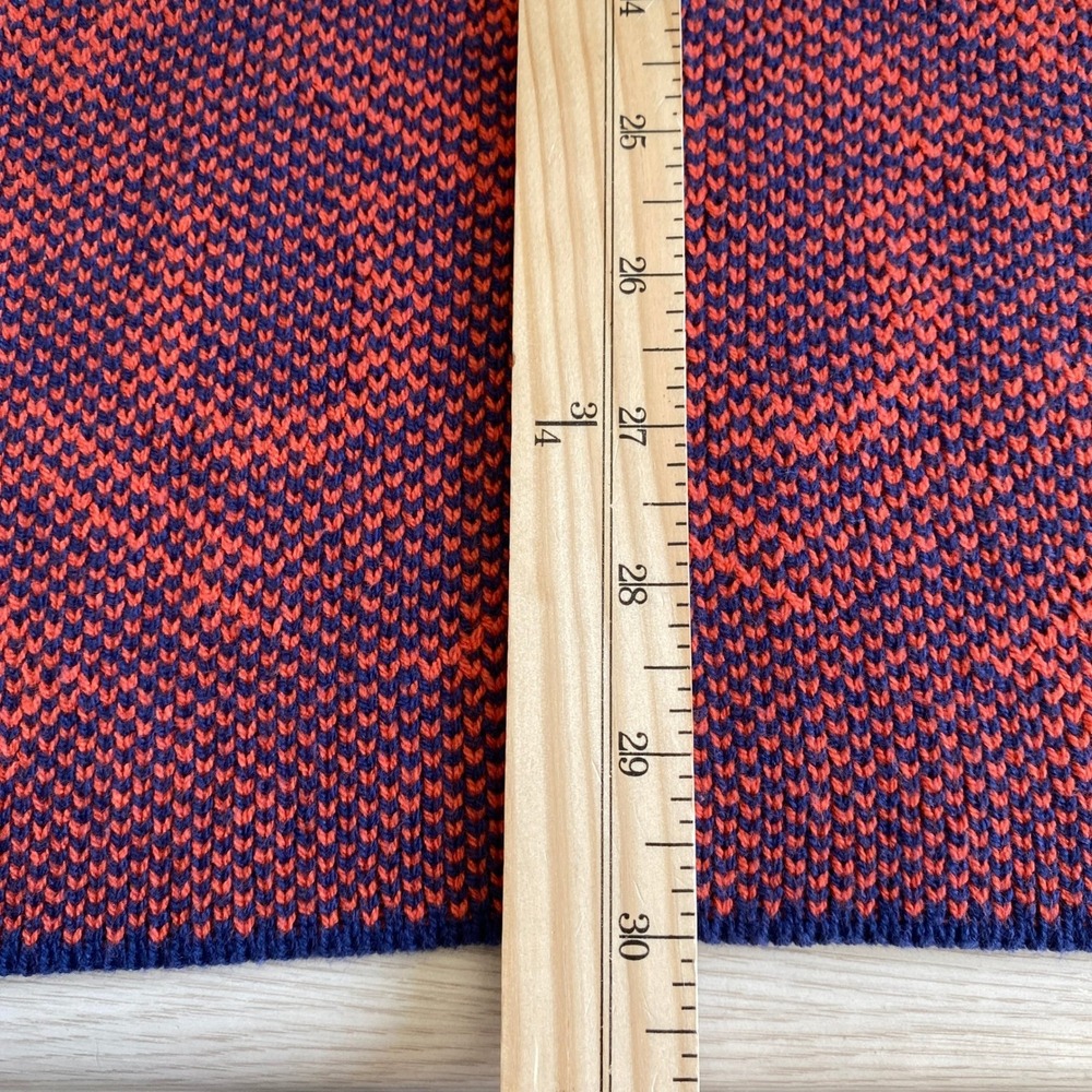 Lucky Brand Southwestern Geometric Open Front Cardigan Sweater Women XL Navy NWT - Picture 8 of 9